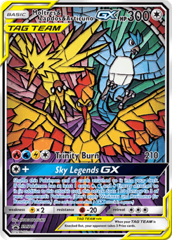 Moltres & Zapdos & Articuno-GX #SM210
