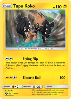 Tapu Koko #SM30a