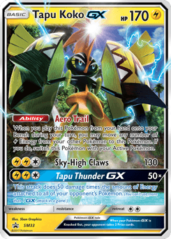 Tapu Koko-GX #SM33