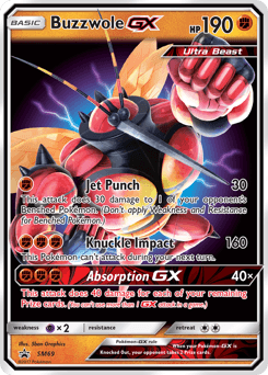 Buzzwole-GX #SM69