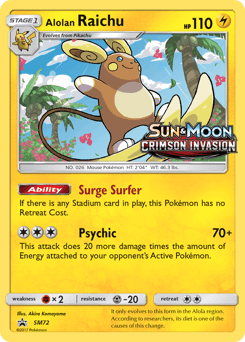 Alolan Raichu #SM72