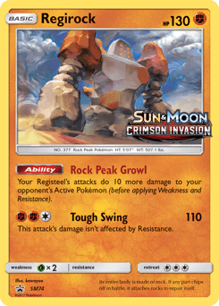 Regirock #SM74