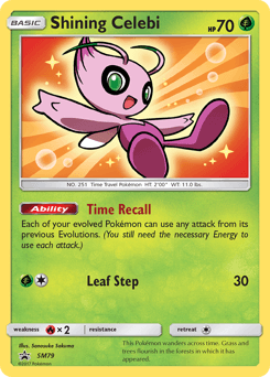 Shining Celebi #SM79