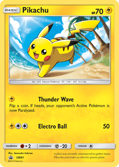 Pikachu #SM81