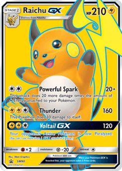Raichu-GX #SM90