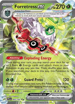 Forretress ex #5