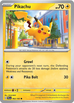 Pikachu #62