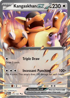 Kangaskhan ex #115