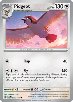 Pidgeot #18