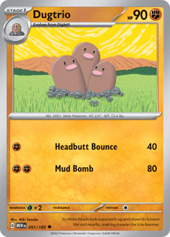 Dugtrio #51