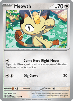 Meowth #52