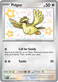 Pidgey #196