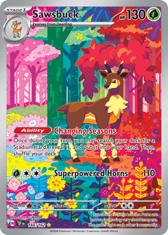 Sawsbuck #166