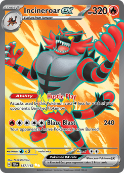 Incineroar ex #187