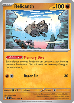 Relicanth #84