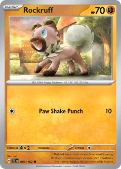 Rockruff #89