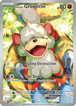 Hisuian Growlithe #181