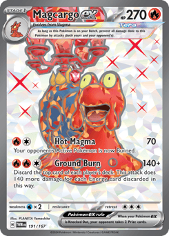 Magcargo ex #191