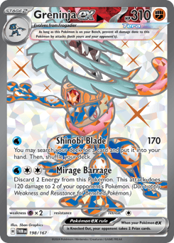 Greninja ex #198