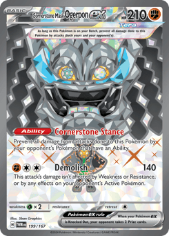 Cornerstone Mask Ogerpon ex #199
