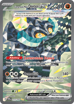 Cornerstone Mask Ogerpon ex #215