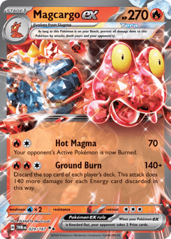Magcargo ex #29
