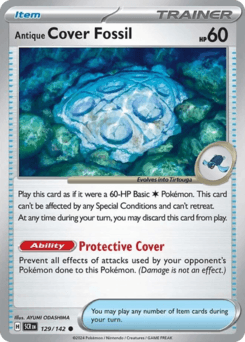 Antique Cover Fossil #129