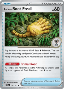 Antique Root Fossil #130