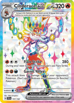Cinderace ex #157