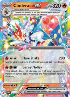 Cinderace ex #28