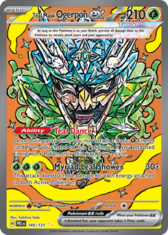 Teal Mask Ogerpon ex #145