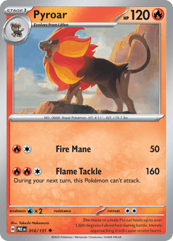 Pyroar #16