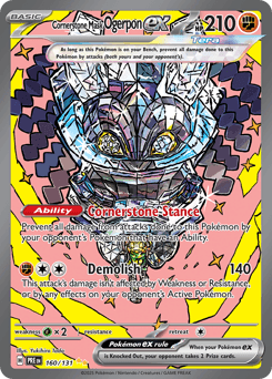 Cornerstone Mask Ogerpon ex #160