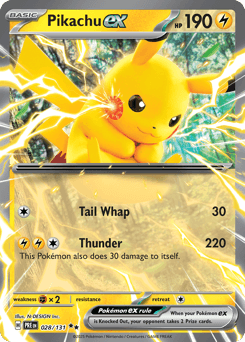 Pikachu ex #28