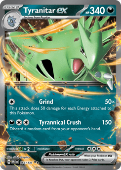Tyranitar ex #64