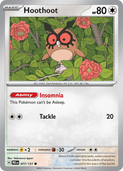 Hoothoot #77