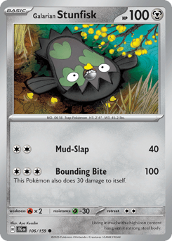 Galarian Stunfisk #106