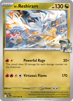 N's Reshiram #116