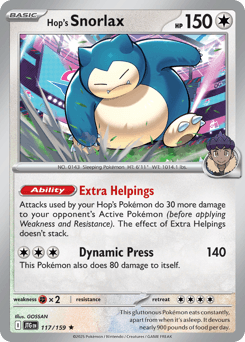 Hop's Snorlax #117