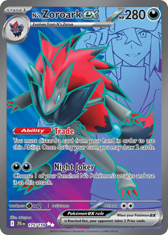 N's Zoroark ex #175