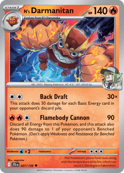 N's Darmanitan #27