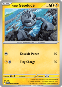 Alolan Geodude #44
