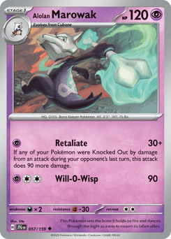 Alolan Marowak #57