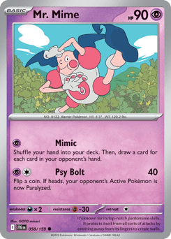 Mr. Mime #58