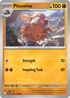 Piloswine #78