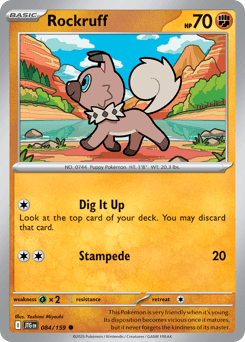 Rockruff #84