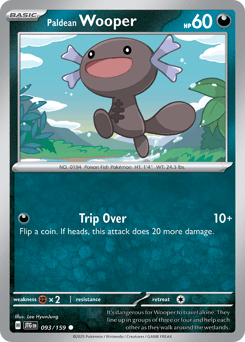 Paldean Wooper #93