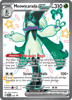 Meowscarada ex #78