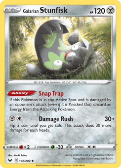 Galarian Stunfisk #132