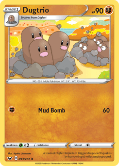 Dugtrio #93